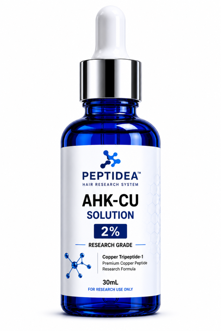 AHK-CU 2% Research Solution | 30mL Copper Peptide Formula | Peptidea