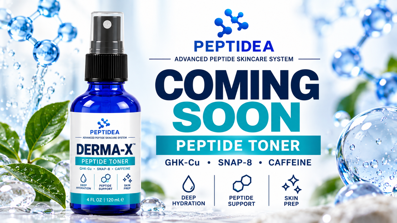 DERMA-X Peptide Toner Coming Soon