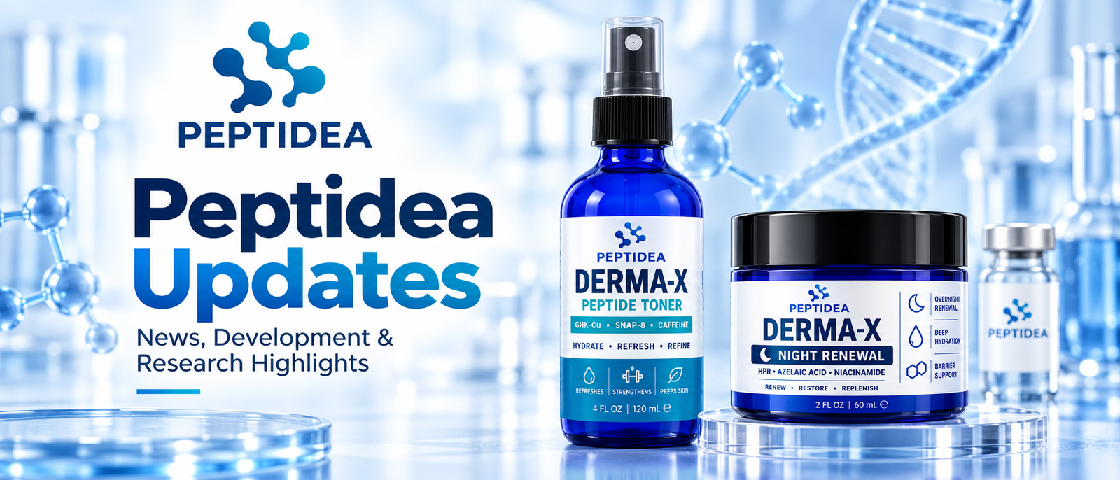 Peptidea Updates Header